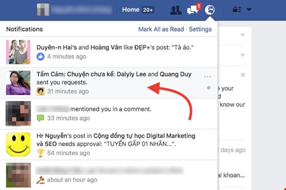 Mời chơi game Tấm Cám chuyện chưa kể trên Facebook. Ảnh: M.HOÀNG Mời chơi game Tấm Cám chuyện chưa kể trên Facebook. Ảnh: M.HOÀNG