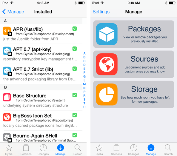 Cydia đã có giao diện cho iOS 7