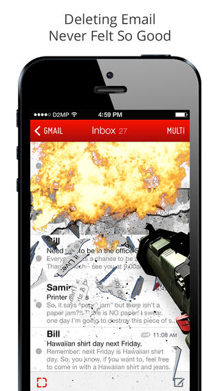 [iOS] DestroyMail: “Tuyệt chiêu” xóa thư rác