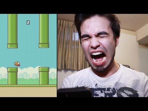 Cảm xúc game thủ nước ngoài chơi game Flappy Bird