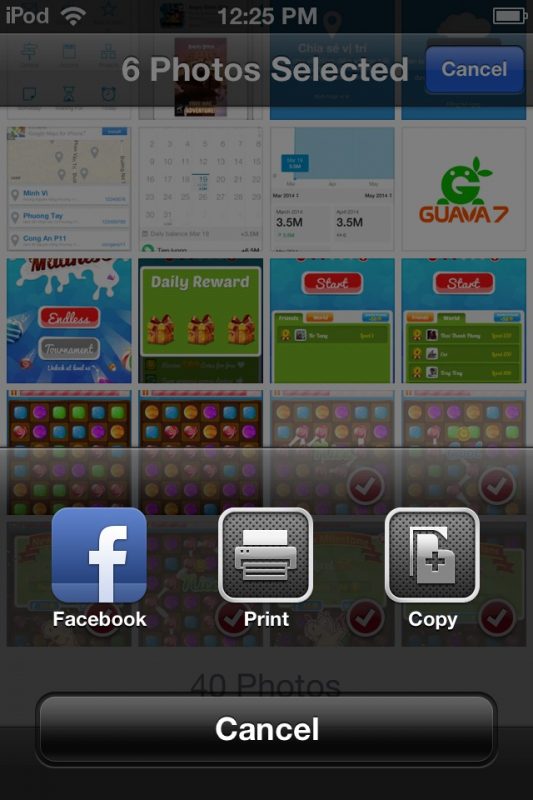 MailUnlimitedPhotos: Gửi hơn 5 bức ảnh trên iOS qua e-mail