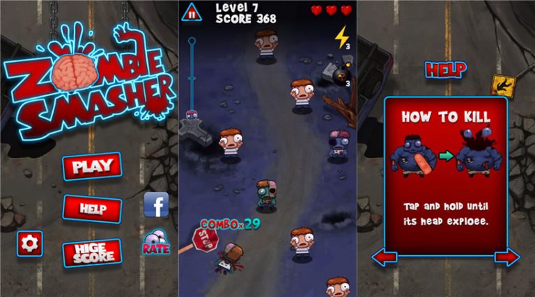 Zombie Smasher: Tiêu diệt thây ma