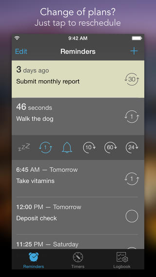 Due – Ứng dụng nhắc nhở siêu nhanh trên iOS