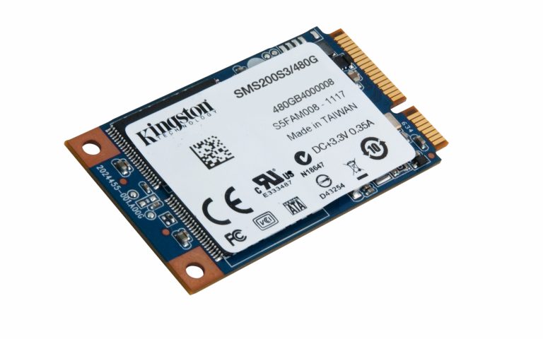 Kingston ra mắt ổ cứng mSATA dung lượng lớn