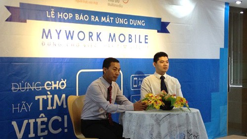 Ứng dụng MyWork Mobile được cài sẵn trên điện thoại Viettel