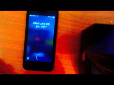 Màn hình khóa iPhone 5s bị hack thông qua Siri