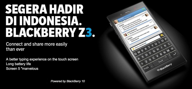 BlackBerry Z3 bán ra từ 13/5