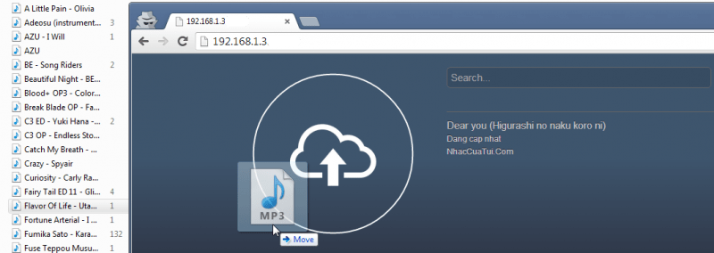 Mẹo chép nhạc từ PC sang điện thoại WP không cần cáp