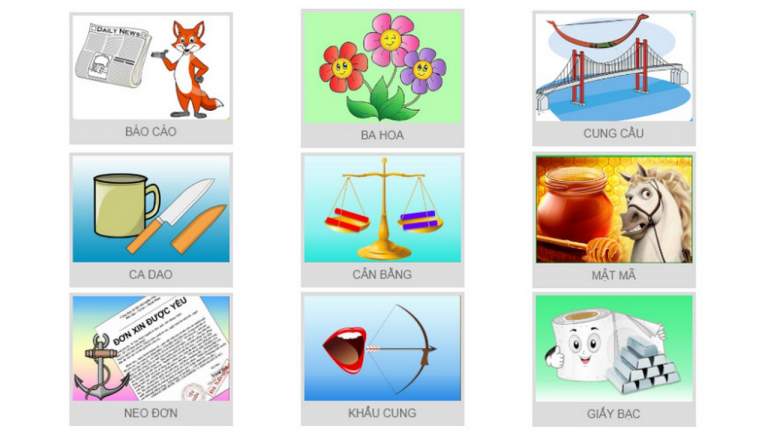 Cũ mà hay – Khám phá tựa game Đuổi Hình Bắt chữ cùng đáp án