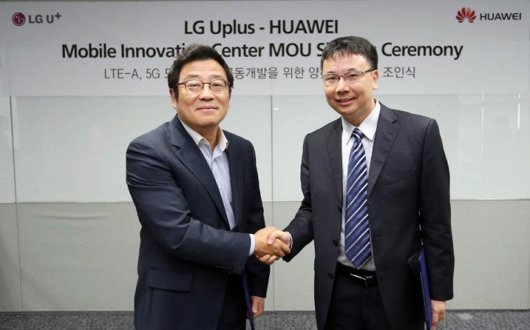 LG Uplus và Huawei hợp tác thành lập Trung tâm Sáng tạo Di động