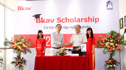 Bkav tài trợ chương trình học bổng 12,7 tỷ đồng cho sinh viên ĐHBK HN