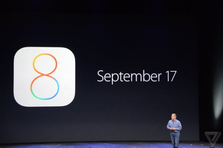 iOS 8 ra mắt chính thức ngày 17/9