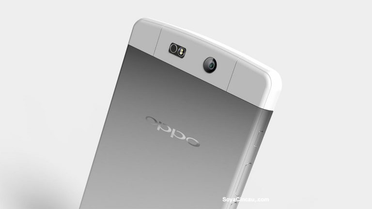Oppo lại “khoe” N3 với đầu đọc dấu vân tay