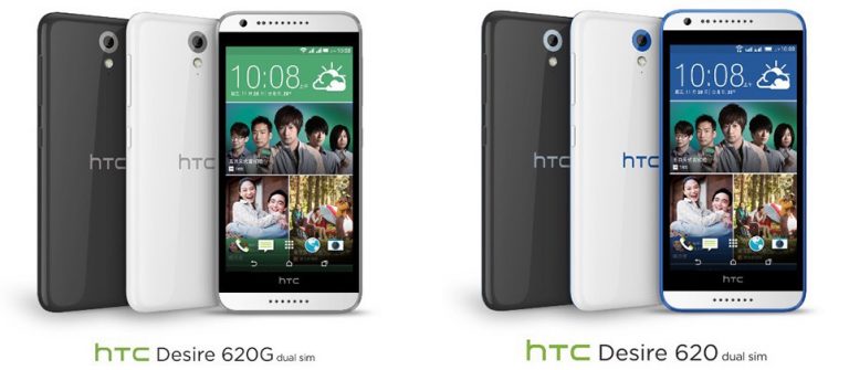 HTC Desire 620 chính thức có mặt với cấu hình tầm trung