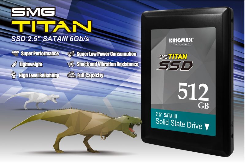 Kingmax tung SSD SMG Titan dung lượng 512GB
