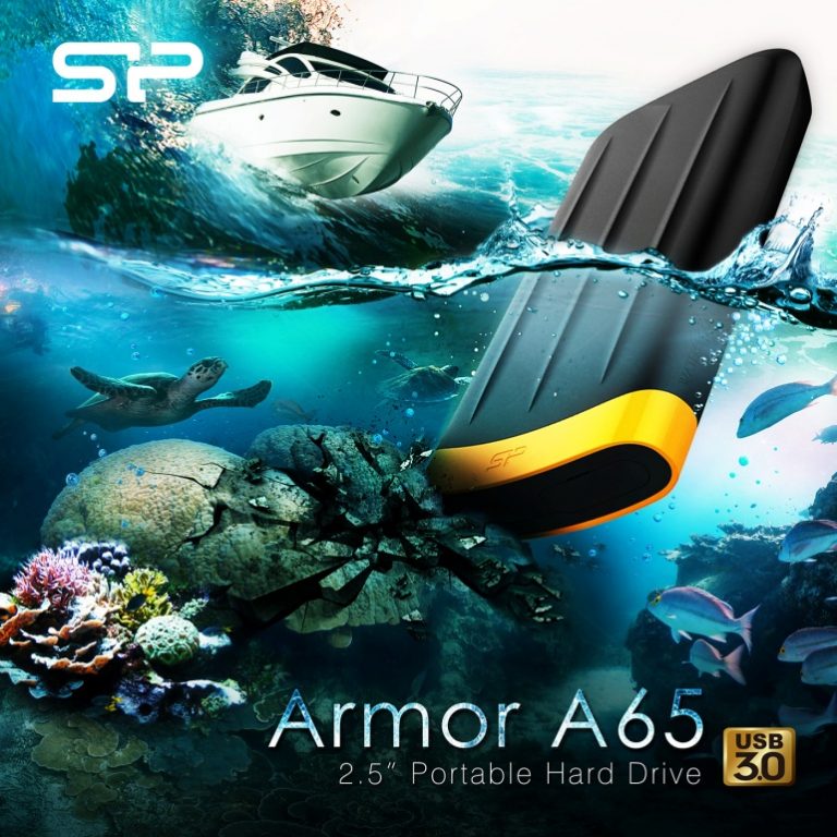 Armor A65: Ổ cứng di động đạt chuẩn IP67