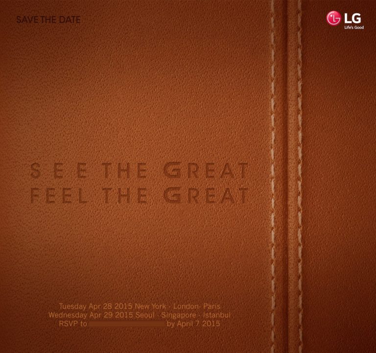 LG G4 sẽ ra mắt vào ngày 28-04