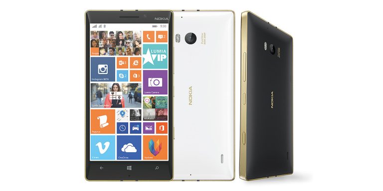 Lumia 930 và Lumia 830 phiên bản vàng chính thức được bán ra