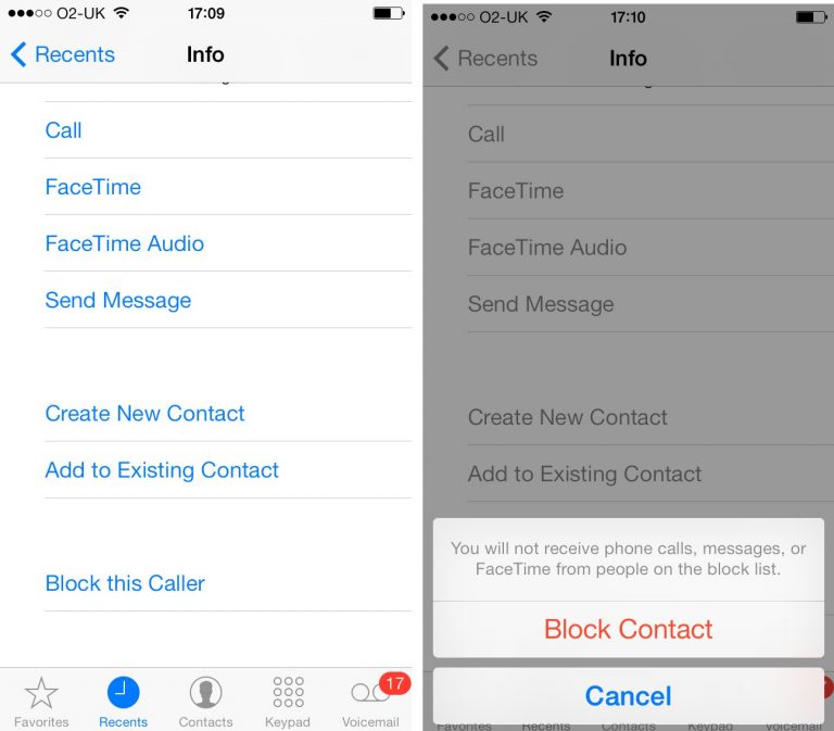 Hướng dẫn chặn cuộc gọi trong iOS 8