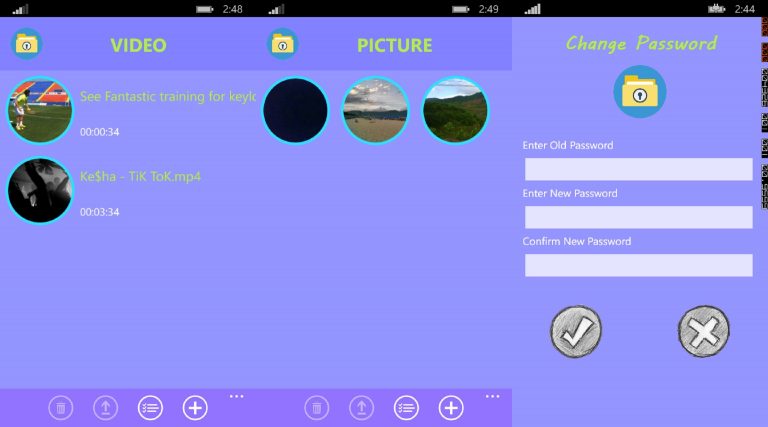 Bảo vệ ảnh, video trên Windows Phone