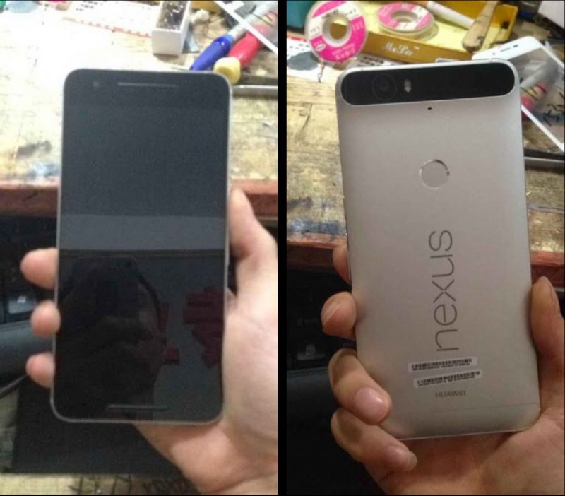 Huawei Nexus 6 bất ngờ lộ ảnh thật
