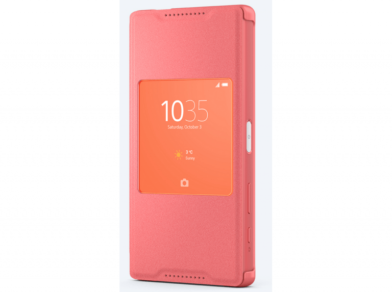 Sony ra mắt vỏ Style Cover Window cho dải sản phẩm Xperia Z5