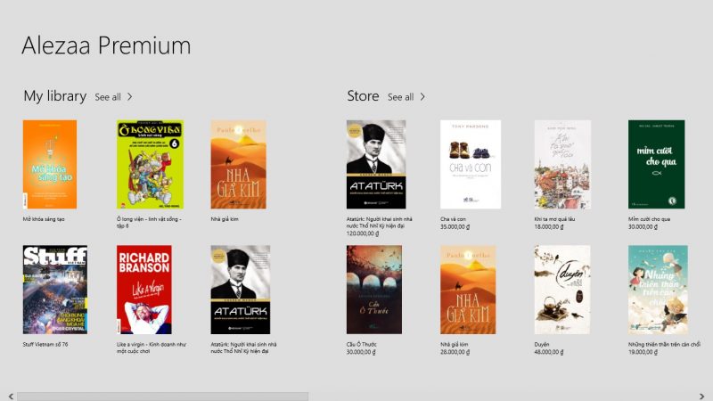 Đọc sách Việt trên Windows 10