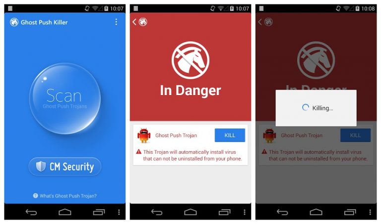 Hướng dẫn diệt gọn trojan Ghost Push