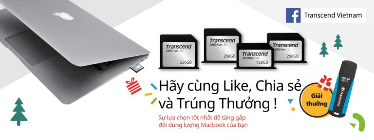 Quà Giáng sinh từ Transcend