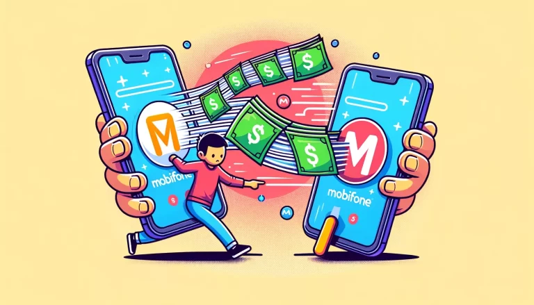 Cách bắn tiền cho thuê bao khác dành cho mạng Mobifone