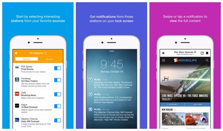 Notify by Facebook: Đưa tin tức lên màn hình khoá