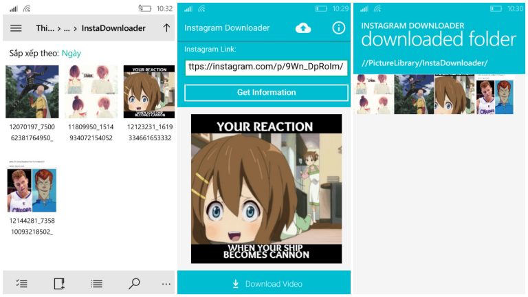 Hướng dẫn tải ảnh và video Instagram trên Windows Phone