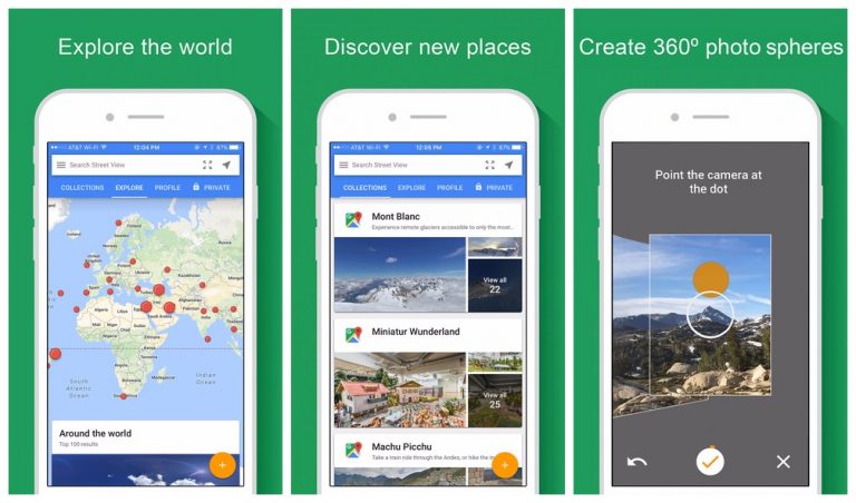 Google Street View: Ngắm cảnh thành phố trên di động