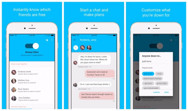 Who’s Down:  Mạng xã hội hẹn hò của Google