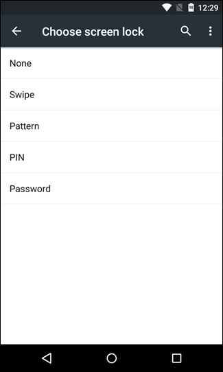 Hướng dẫn khóa thiết bị Android bằng PIN, mật khẩu, pattern
