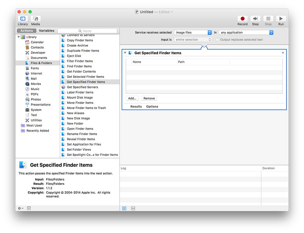 Hướng dẫn resize hàng loạt ảnh trên Mac sử dụng công cụ Automator có sẵn
