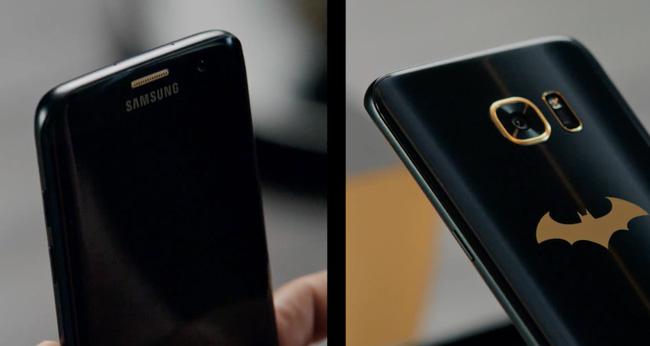 Samsung ra mắt Galaxy S7 edge dành riêng cho fan của Người dơi