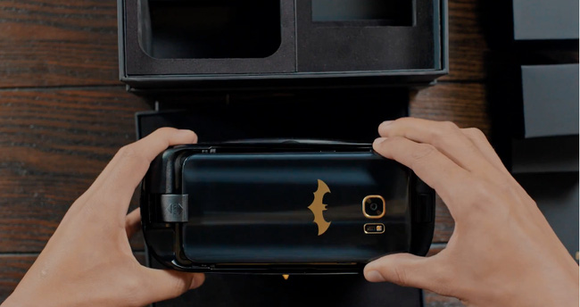 Samsung ra mắt Galaxy S7 edge dành riêng cho fan của Người dơi