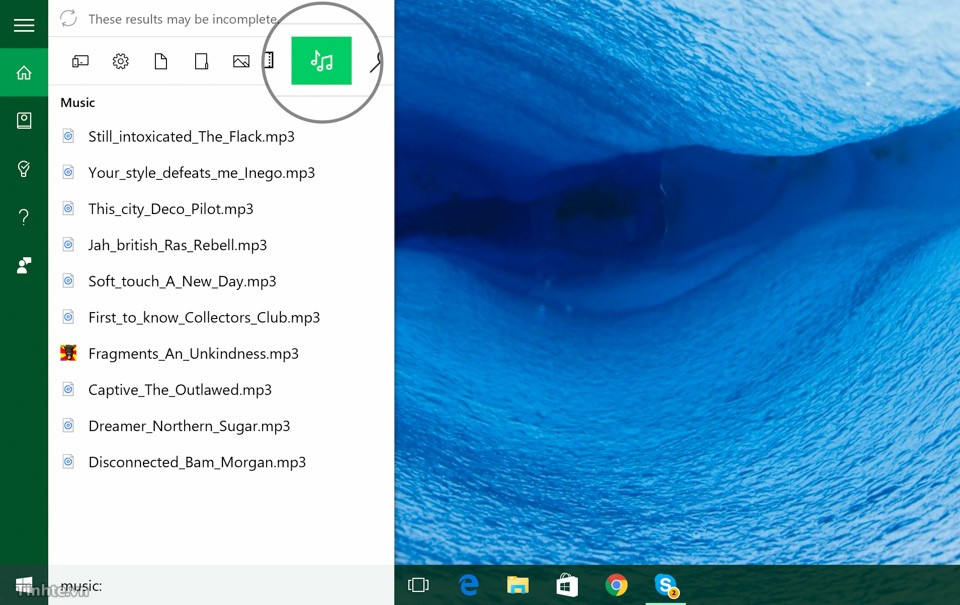 Tìm kiếm nhanh và tiện hơn trong Windows 10