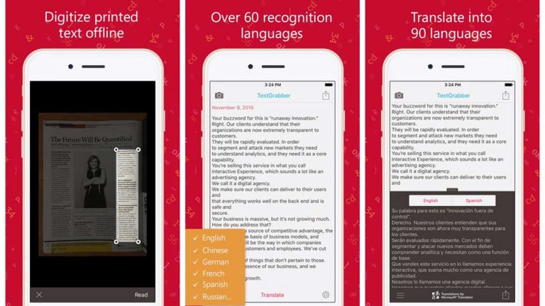 Tải miễn phí app biến ảnh thành chữ TextGrabber trị giá 5USD