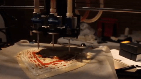 Chiếc máy in 3D này làm Pizza siêu nhanh lại ngon khó cưỡng