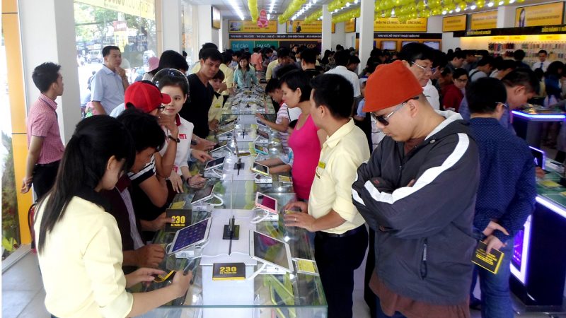 Tổng hợp hệ thống các siêu thị điện thoại di động và điện máy 