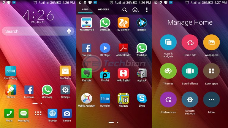 Hướng dẫn đưa giao diện ZenFone lên các thiết bị Android