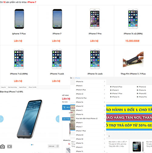 Chưa ra mắt, iPhone 7 đã được chào bán tràn lan ở Việt Nam