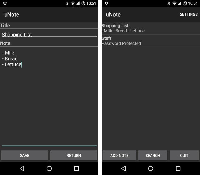 5 ứng dụng ghi chú mã nguồn mở cho Android