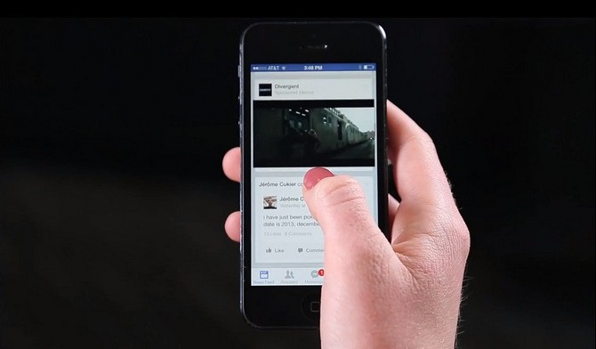 Facebook thử nghiệm phát video theo chiều dọc