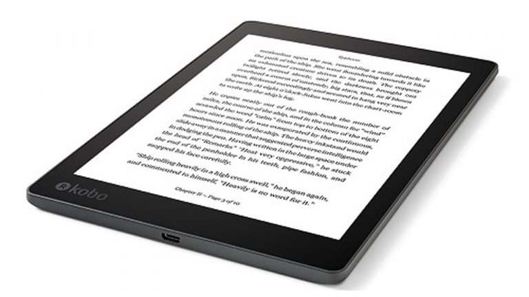 Kobo ra máy đọc sách dùng màn hình 7.8 inch