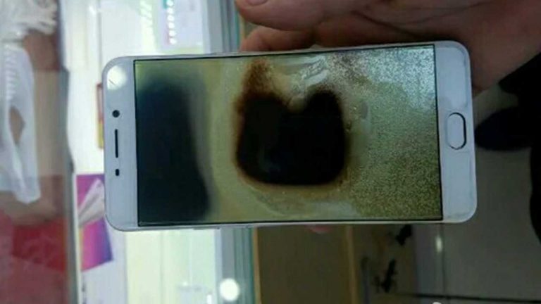 OPPO F1 Plus phát nổ ở Trung Quốc