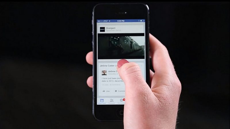 Facebook thử nghiệm phát video theo chiều dọc