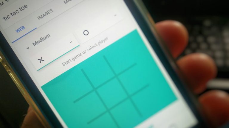 Google cho phép chơi ca-rô ngay trên trang tìm kiếm